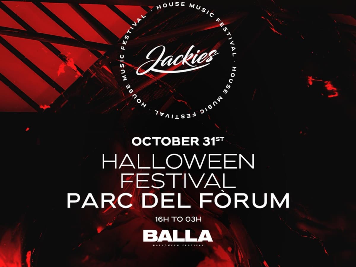 Cartel de Jackies Open Air Halloween [Balla]