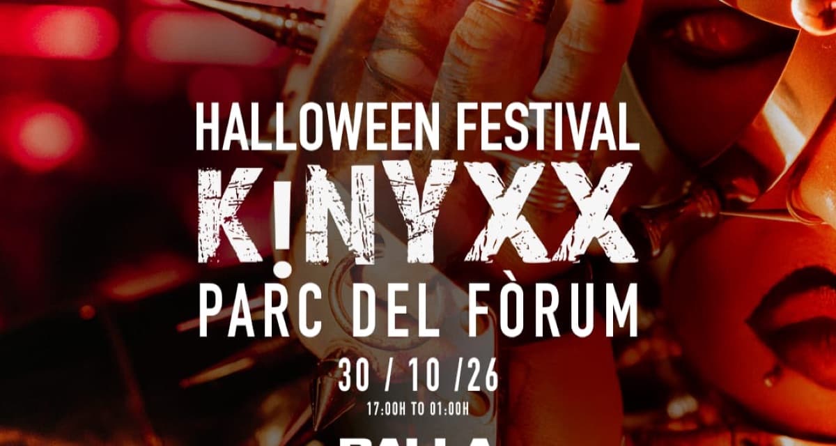 Cartel de KINYXX Open Air Halloween [Balla]