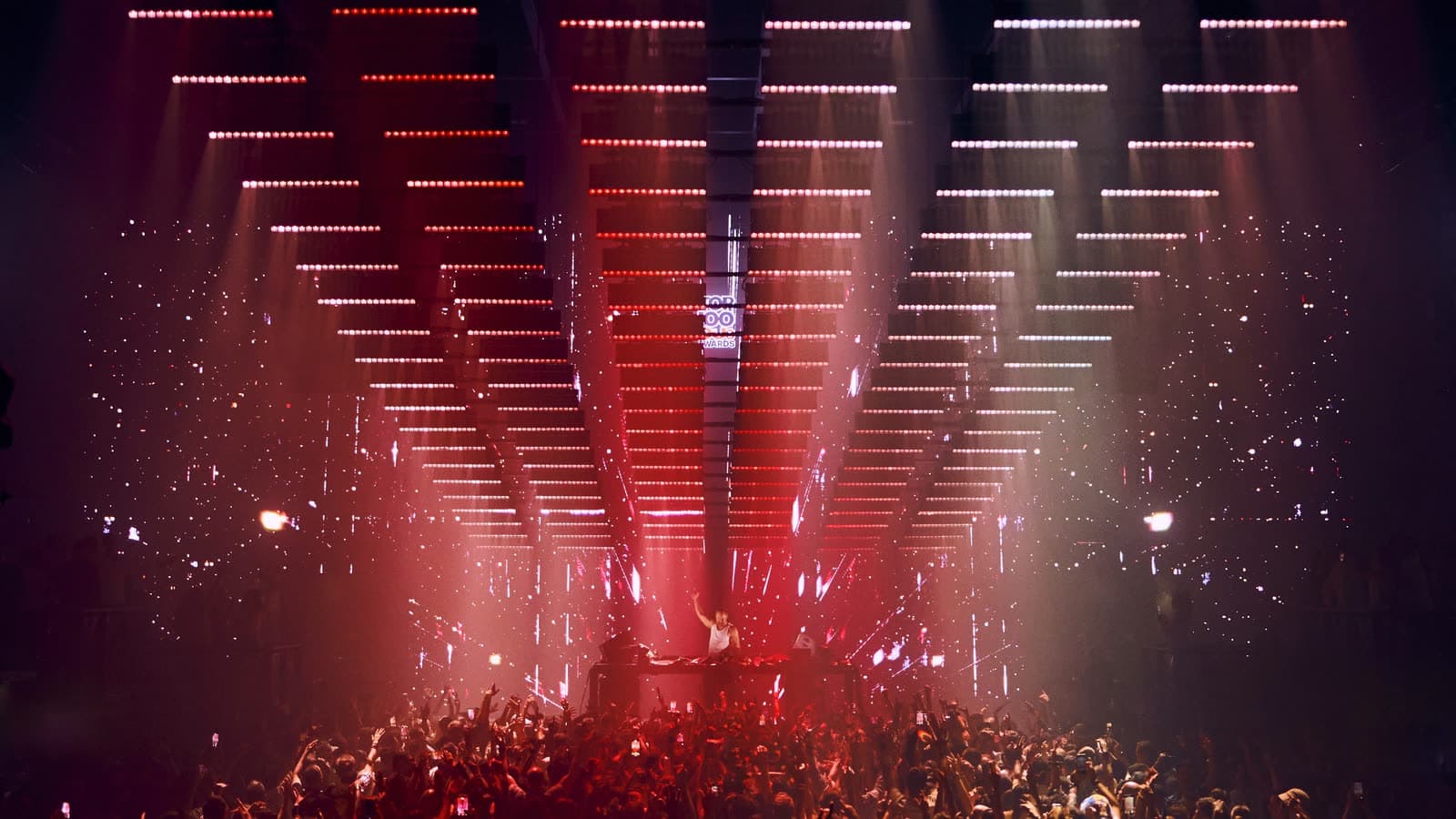 The dance floor at Unvrs Ibiza