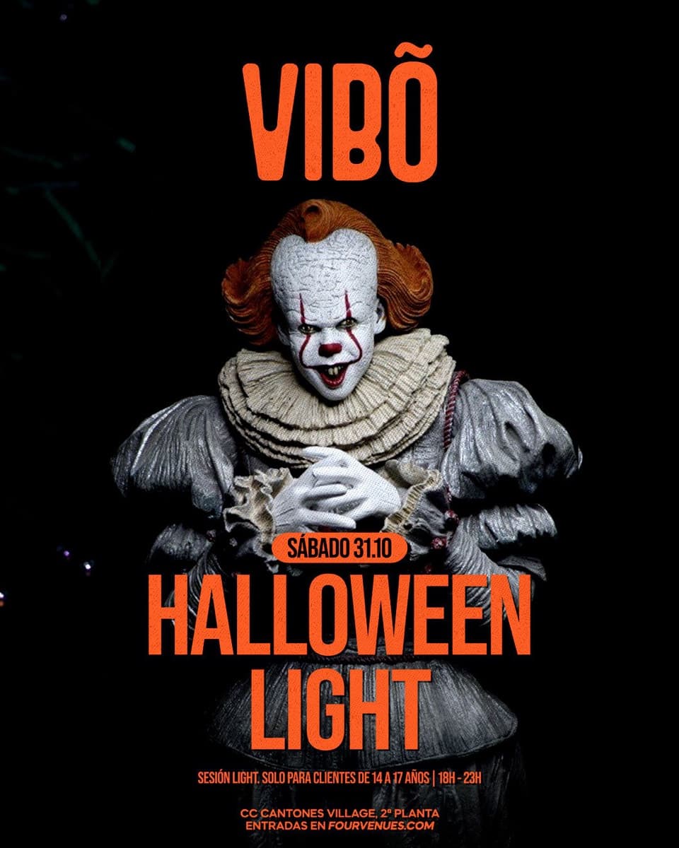 Cartel de Halloween Light · 14 a 17 años