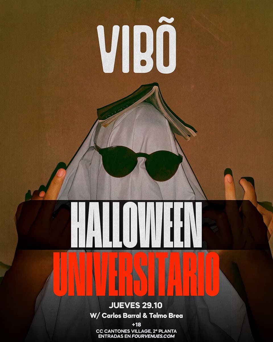 Cartel de Halloween Universitario