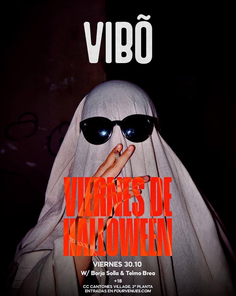 Cartel de Viernes de Halloween w/ Borja Solla