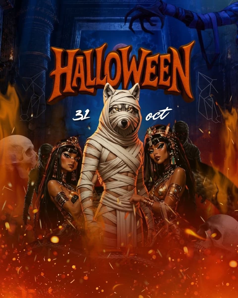 Cartel de HALLOWEEN 2026 - WOLF