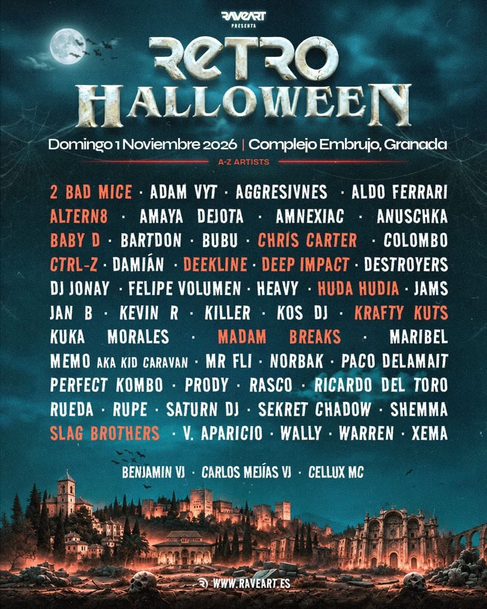 Cartel de Retro Halloween 2026