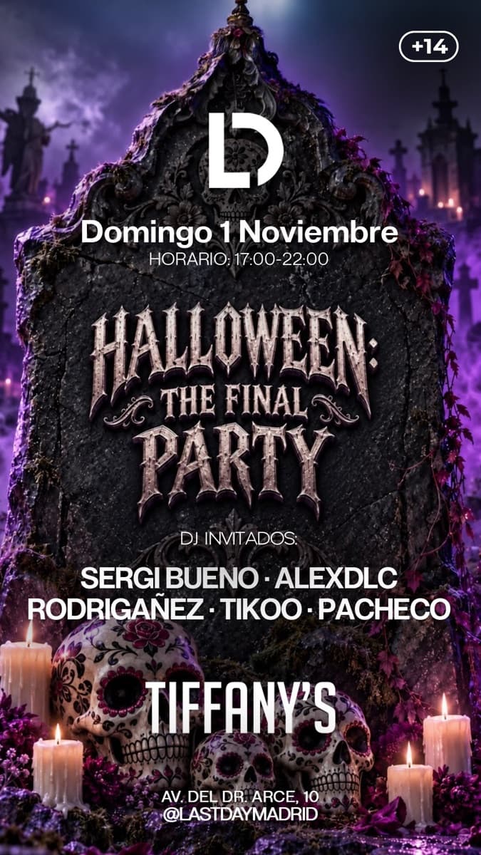 Cartel de Halloween The Final Party