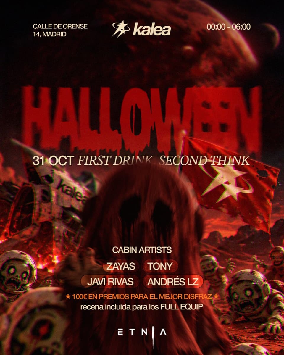Cartel de HALLOWEEN KALEA (Etnia)