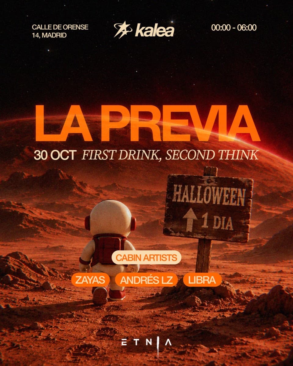 Cartel de PRE-HALLOWEEN KALEA