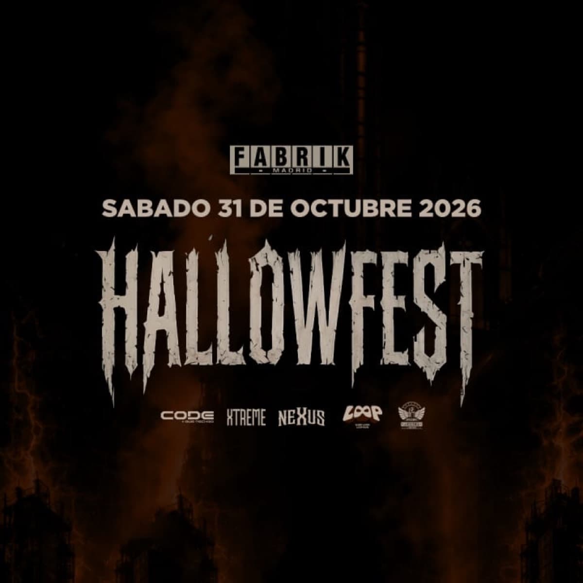 Cartel de HALLOWFEST 2026
