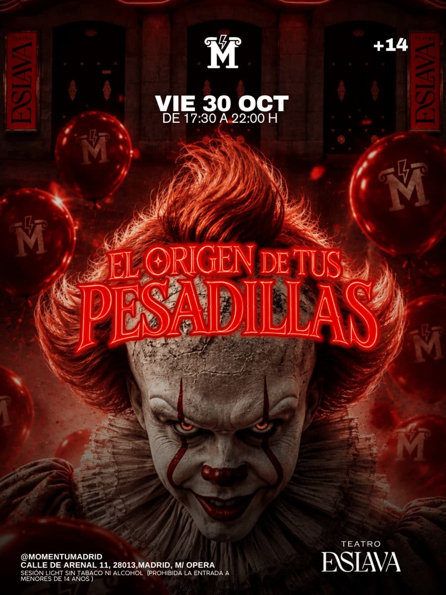 Cartel de JOY ESLAVA HALLOWEEN
