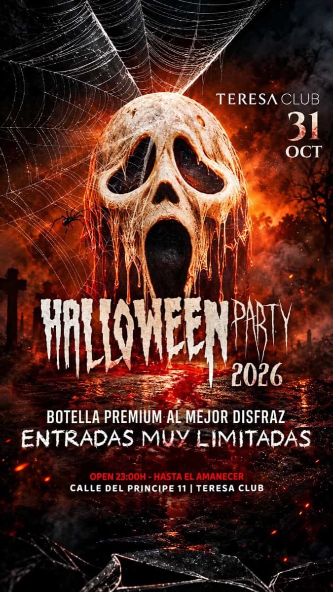 Cartel de Halloween Party 2026