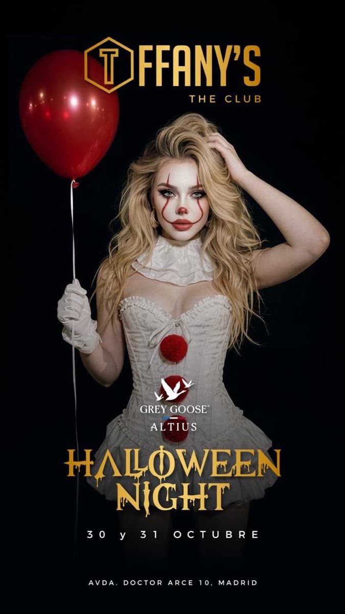 Cartel de HALLOWEEN at Tiffany's The Club