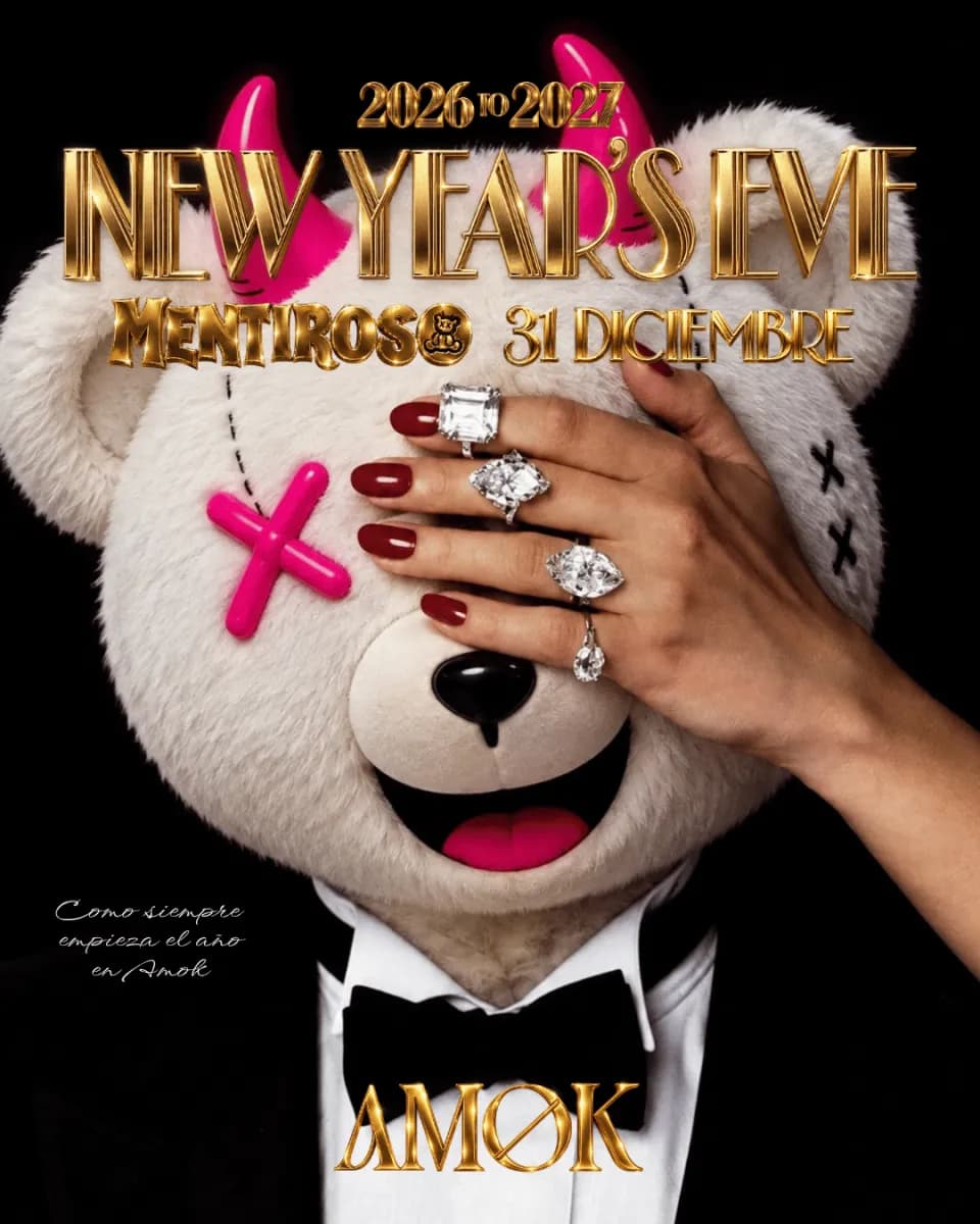 Cartel de Mentiroso NYE 2027