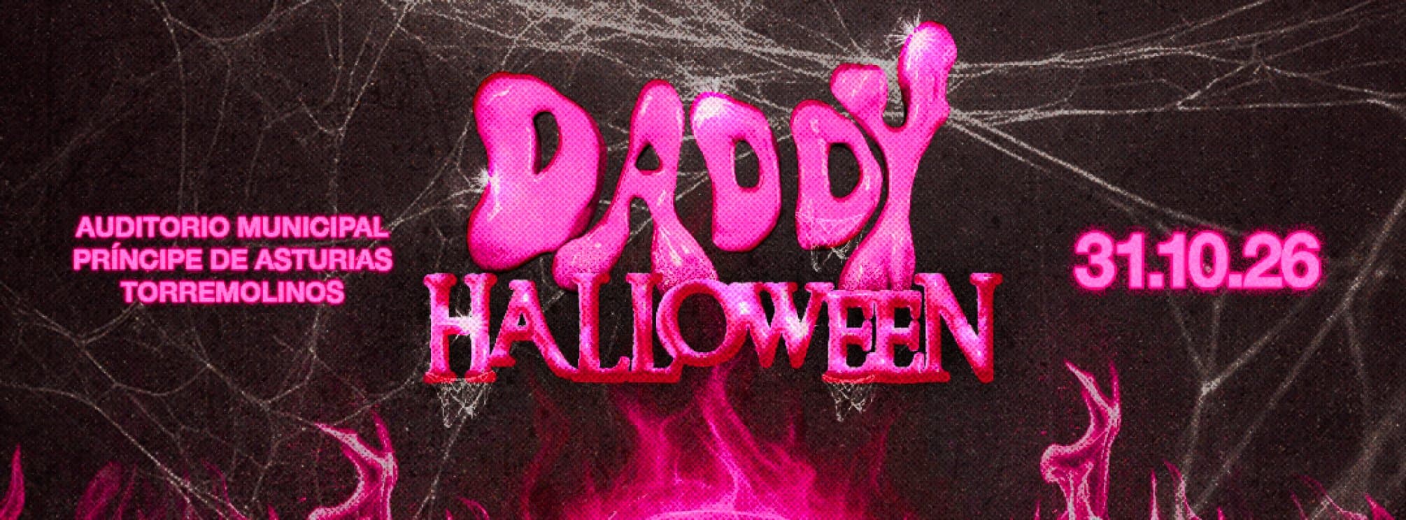 Cartel de Daddy The Party · Halloween · 5ª edición